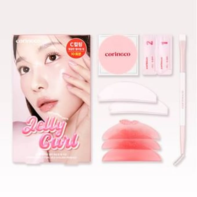 CORINGCO - Jelly Curl Self Eyelash Perm Kit 1 set