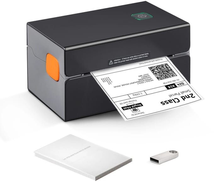 Nordvik - thermische labelprinter 4x6 - 4x6in - Professioneel - Nauwkeurig - Veelzijdig - Compact - 300dpi
