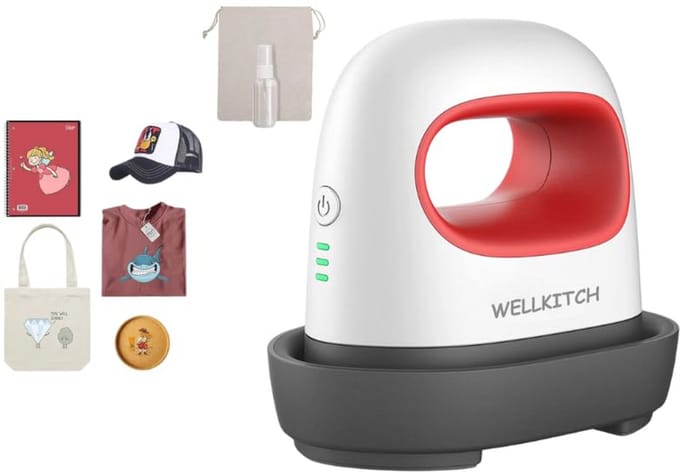 Mini Hot Collage Machine - Multifunctioneel Voor T-Shirts, Vinyl en Doe-Het-Zelf Projecten