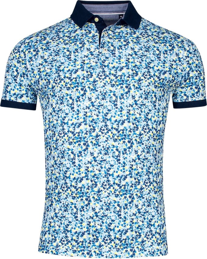 Baileys poloshirt korte mouw blauw