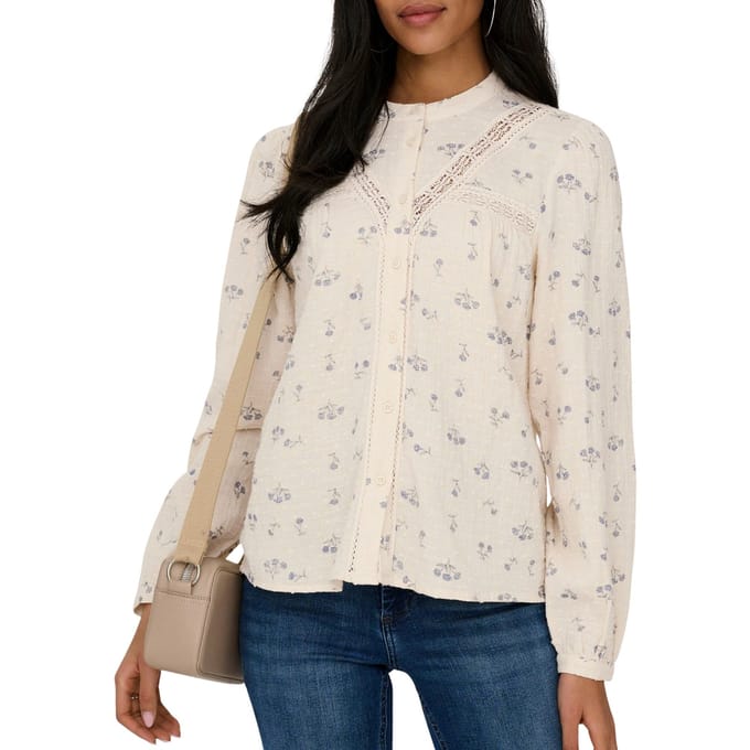 Only Lari Flower Blouse Dames - Maat XS