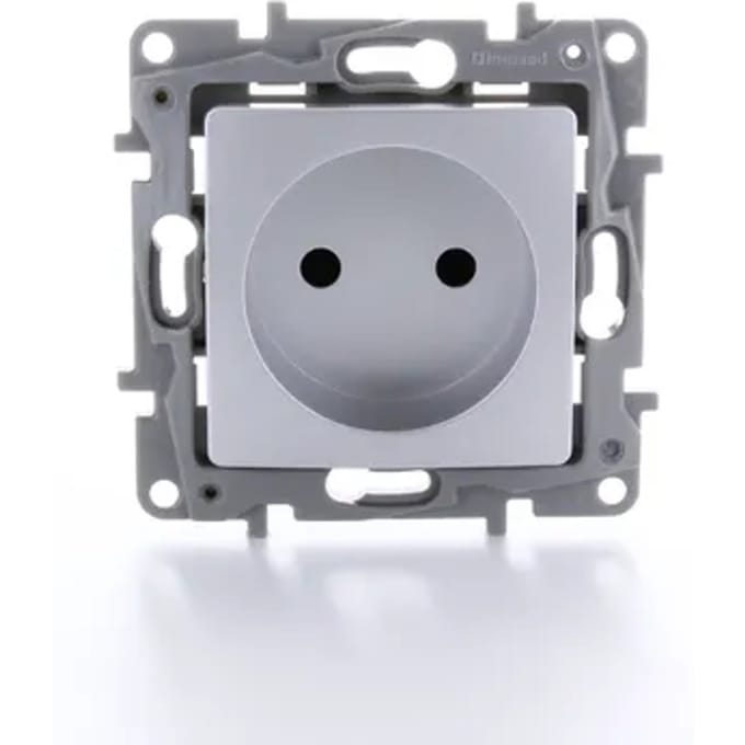 Legrand Stopcontact Niloe Inbouw 2-polig Aluminium