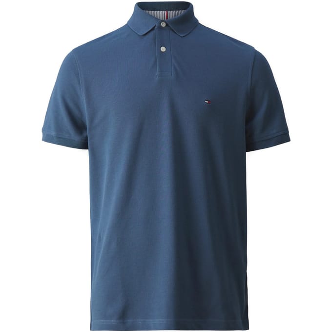 Tommy Hilfiger 1985 Regular Polo - heren poloshirt - blauw