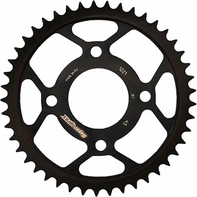 Motorfiets kroon Supersprox RFE-1221:45-BLK # 50-15090-45 # JTR1221-45