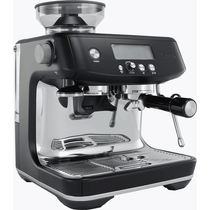 Sage SES878BTR the Barista Pro Black Truffle - Pistonmachine - Thermojet