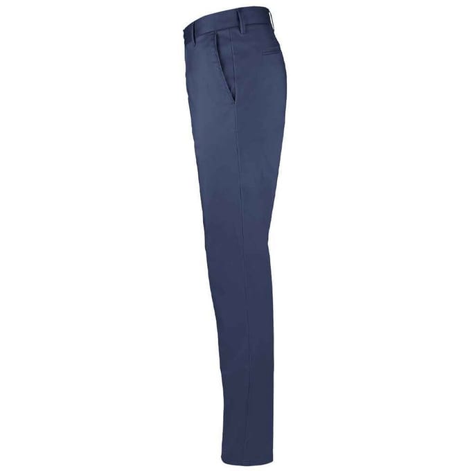 SOLS Heren Jared Stretch Slim Suit Broek (Franse marine)
