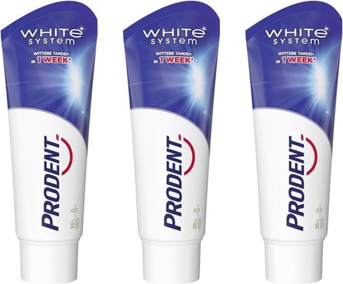 Prodent Tandpasta - White System - 3 x 75 ml