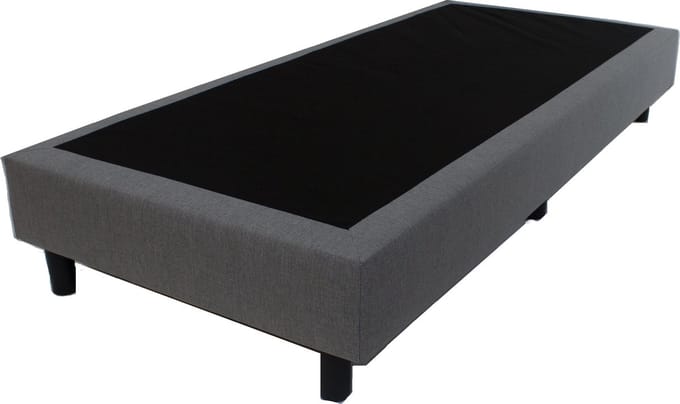 Boxspring Deluxe Grijs - Bonell geveerd- 80x200cm