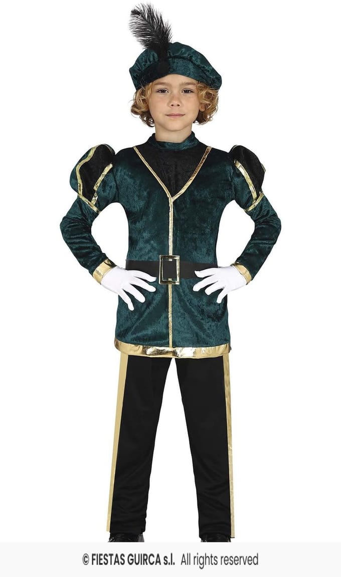 Pietenpakken | Pietje Piet Groen | Jongen | 10 - 12 jaar | Sinterklaas | Verkleedkleding