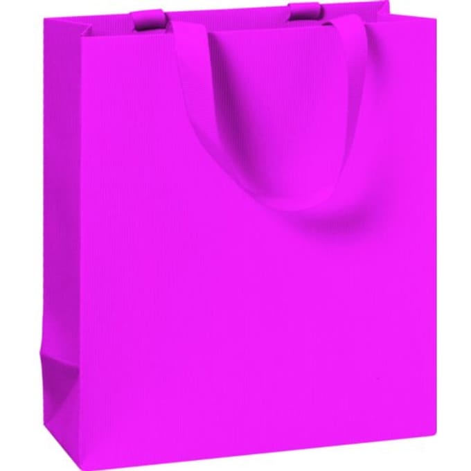Stewo geschenktasje one colour roze, formaat 18 x 8 x 21 cm