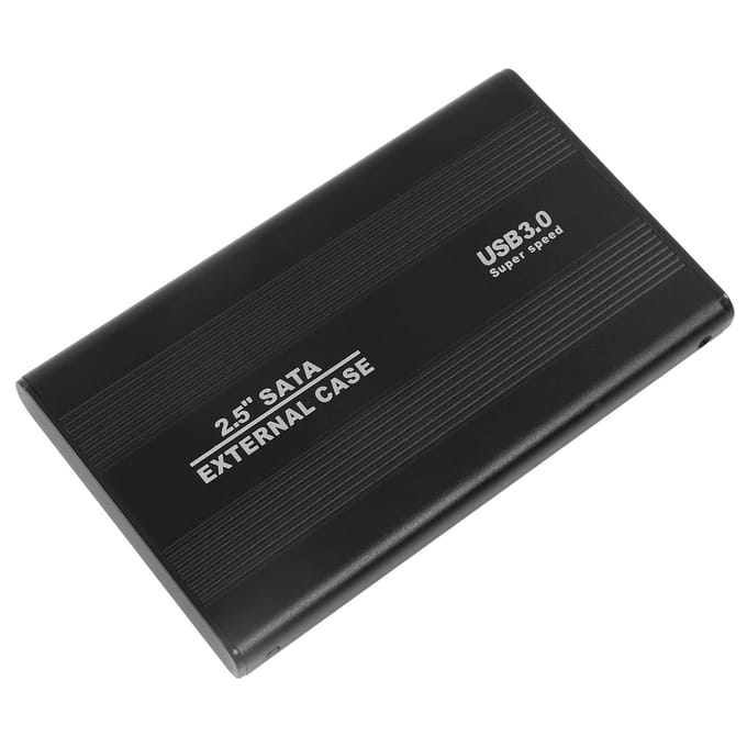 Boîtier Disque Dur 2.5in 4TB Indication LED Boîtier Aluminium Hot Swappable Port USB 3.0 5Gbps noir