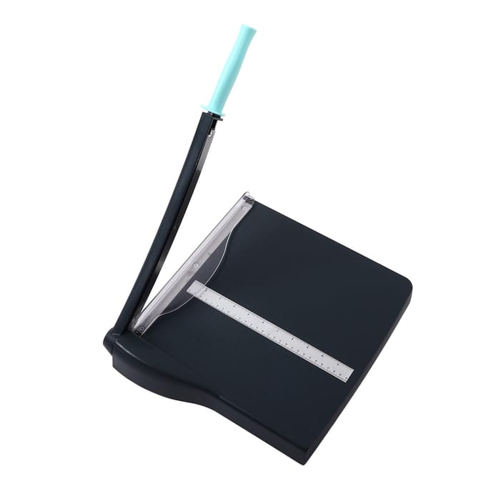 Massicot A4 de Bureau Manuel Coupe-Papier Massicot Photo Coupe Argent Machine d'Artisanat pour DIY gray