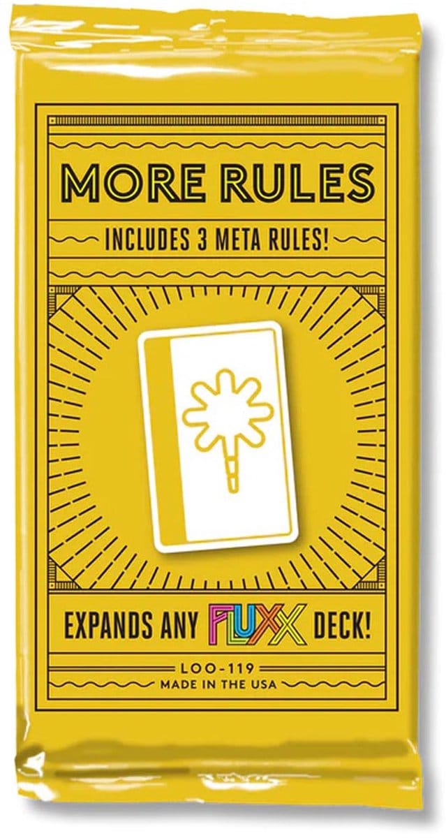 More Rules Fluxx Expansion - Kaartspel Uitbreiding - Engelstalig