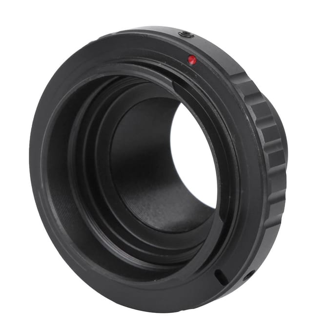 Aluminiumlegering T2 PK 1,25 inch Telescoop naar Voor Pentax PK Mount DSLR Camera Adapterring black
