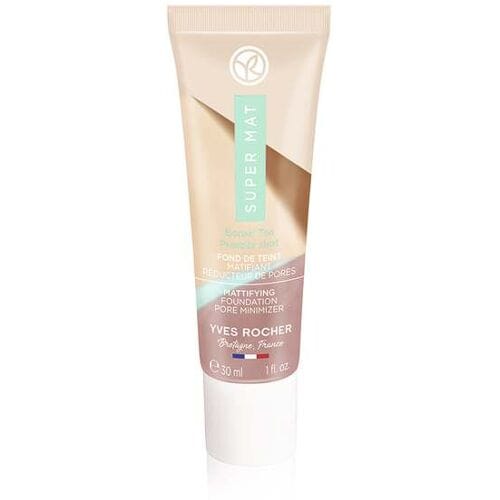 Yves Rocher Poriënreducerende matterende foundation Brun 500