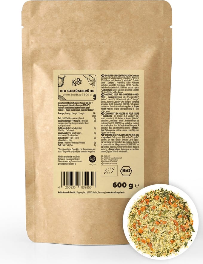 KoRo | Bio groentebouillon 600 g