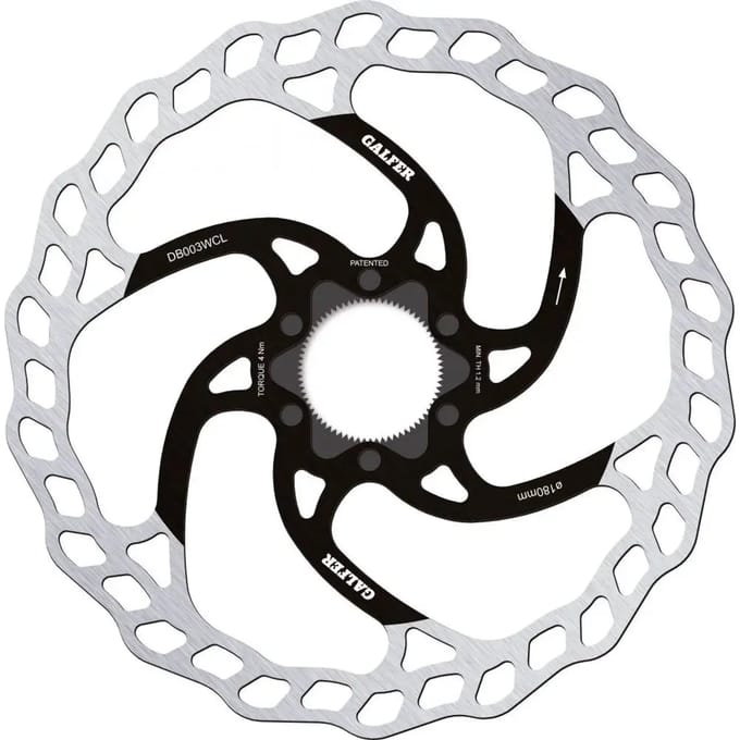 Mountainbike remschijf Galfer Bike Wave Center Lock