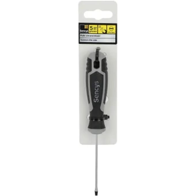 Sencys Schroevendraaier Platte Kop 2,5x75mm