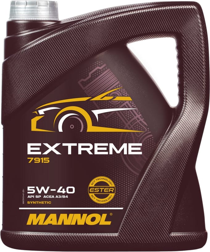 Mannol Extreme | Synthetische Motorolie 5W40 | 5 liter | De Oliereus