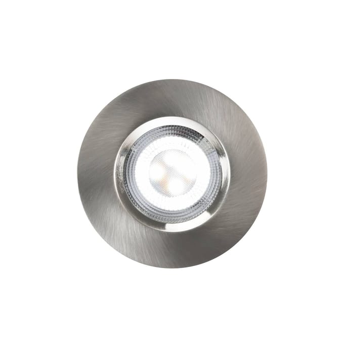 Nordlux LED inbouwlamp Don Smart, RGBW, nikkel