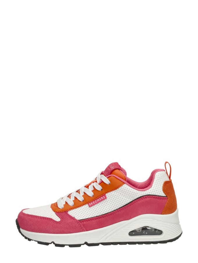 Skechers Uno - Two Much Fun Dames Sneakers - Roze