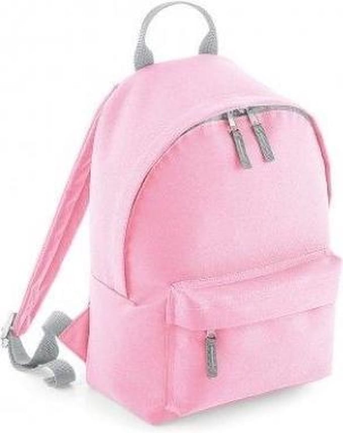BagBase Mini Essential rugtas 9 liter roze peuter rugtas