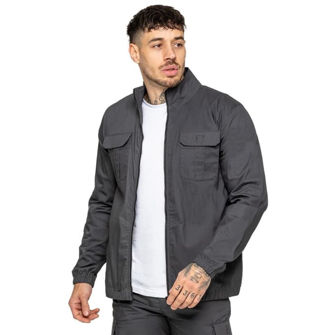 Enzo | Heren Lichtgewicht Funnel Neck Jacket