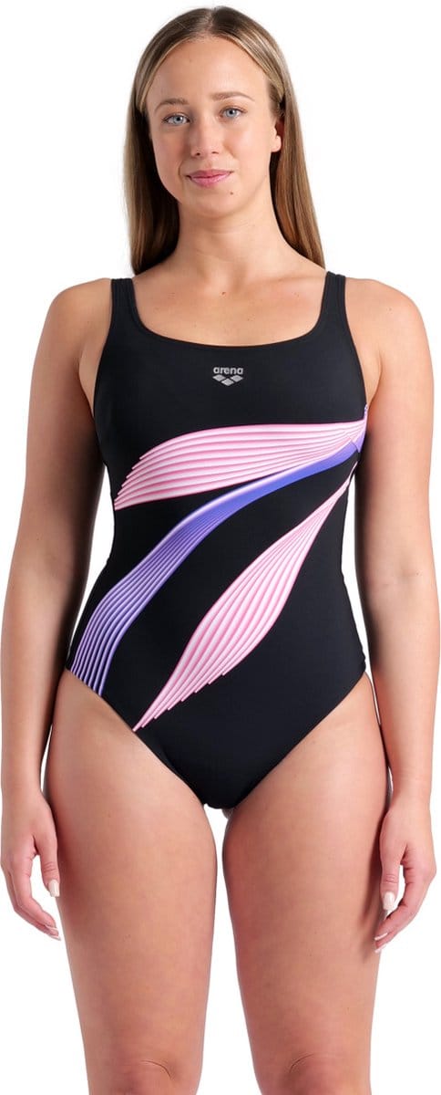 Arena Badpak Rosalba U Back C Cup Zwart-Multi