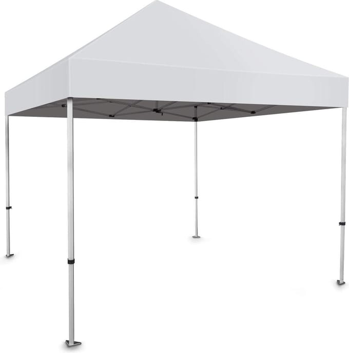 TENTDAK - VOOR EASY UP EVEREST TENT FRAME - 3X3 - WIT