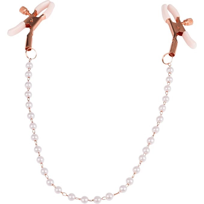 Nippelklemmen met parelketting