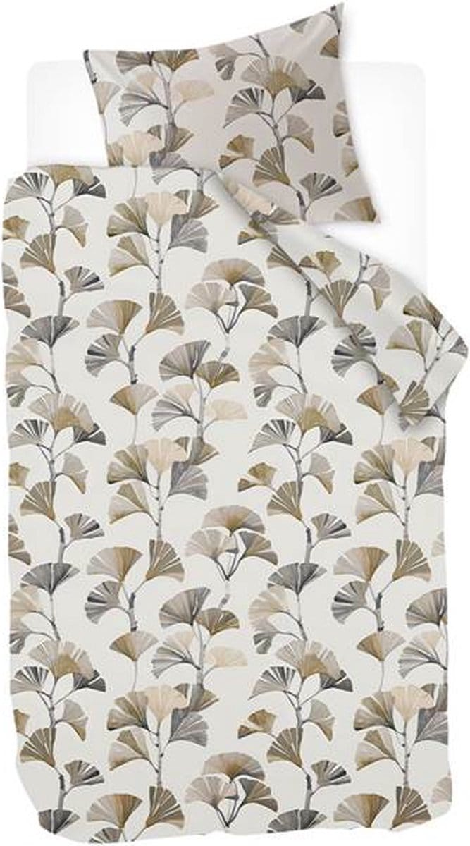 Ivorlyn Hawick Dekbedovertrek - Eenpersoons - 140x200/220 cm - Natural