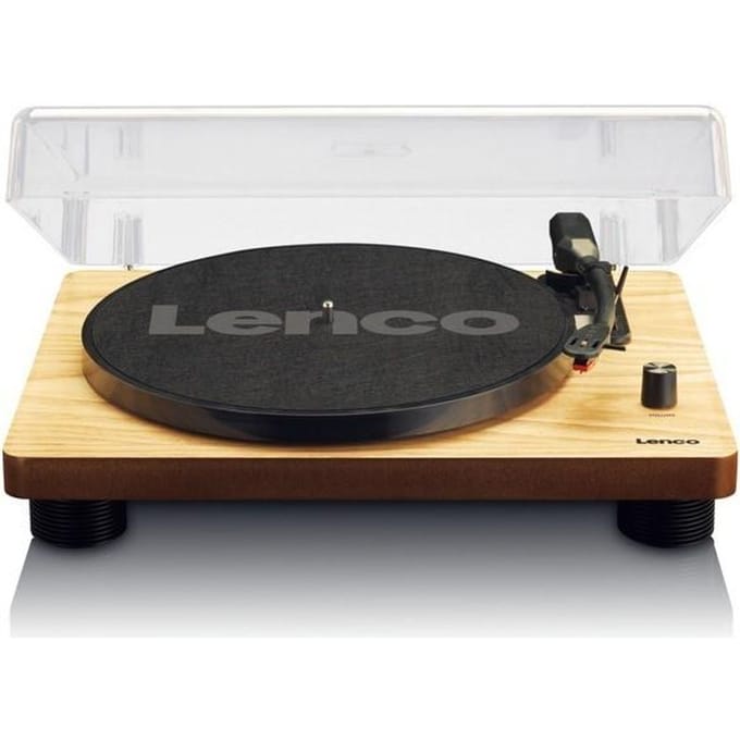Lenco Platenspeler - Ingebouwde Speakers - Auto-stop - USB encoding - LS-50WD - Hout