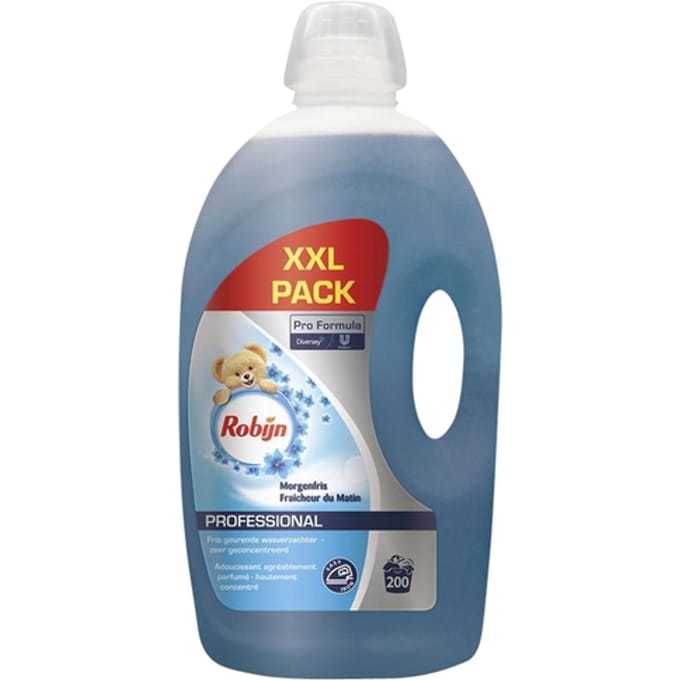 Robijn Professional Wasverzachter Morgenfris - 200 Wasbeurten Pro Formula - 5 liter
