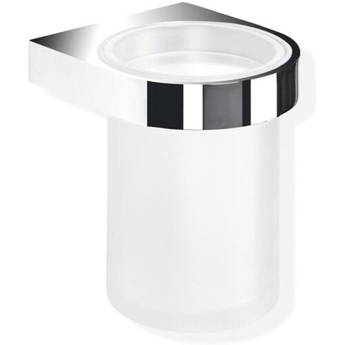 HEWI System 800 crystal glass tumbler with holder 800.04.11045