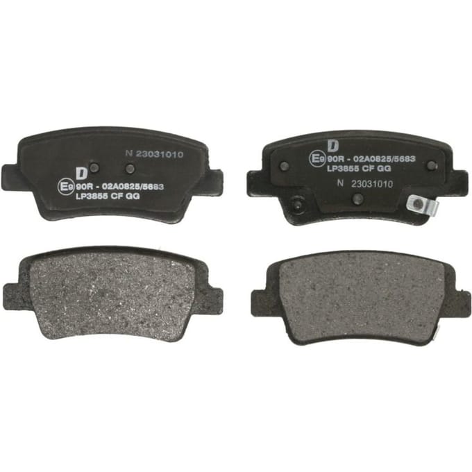 Remblokset DELPHI LP3855, achter