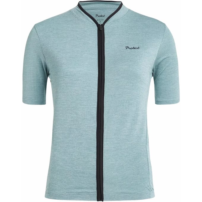 Protest Prtcashew - Fietsshirt Dames - Korte mouwen - Ritssluiting - Reflecterend detail