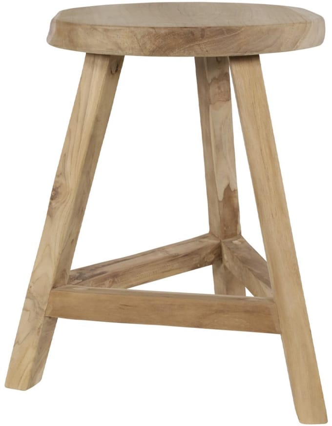 Krukje ø35cm | Teak hout | Lesli Living