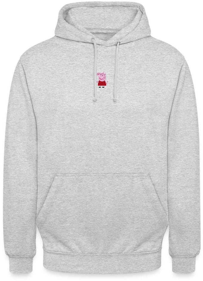Peppa Pig Borduurwerk Hoodie Unisex