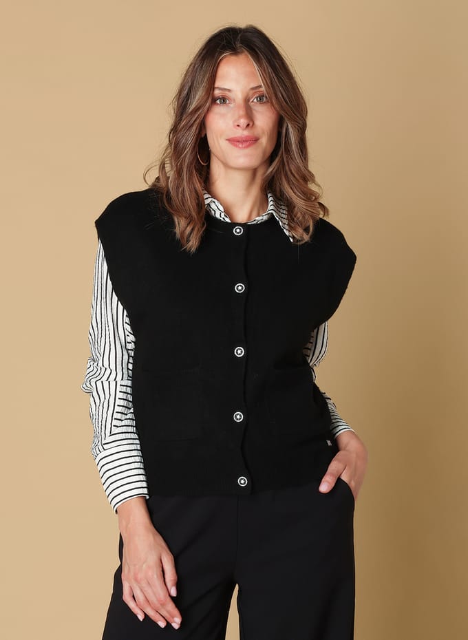 IVY BEAU Stella Tops - Black - maat 42