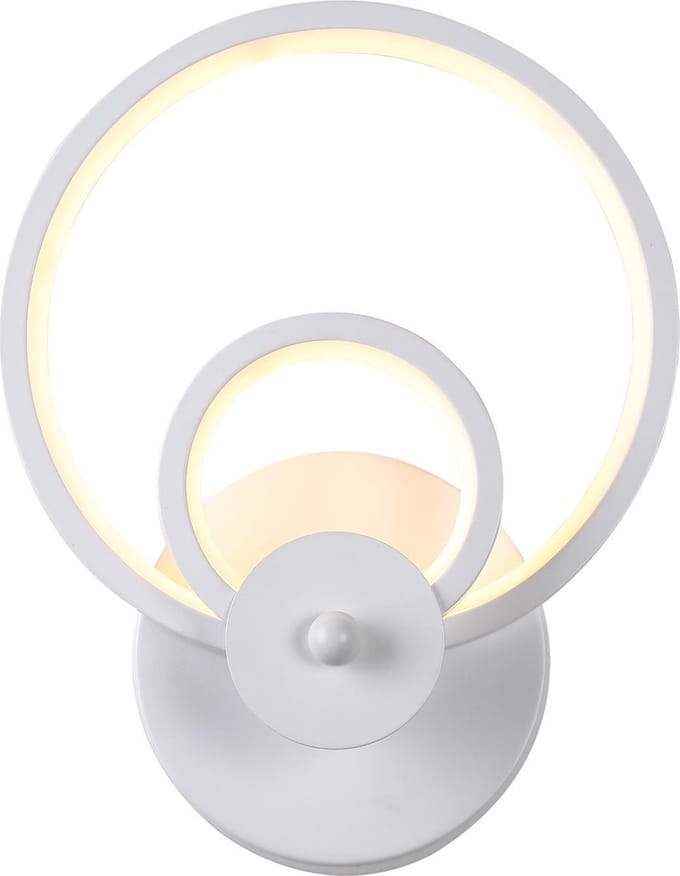 Wandlamp LED Design Wit Rond - Scaldare Gemonio