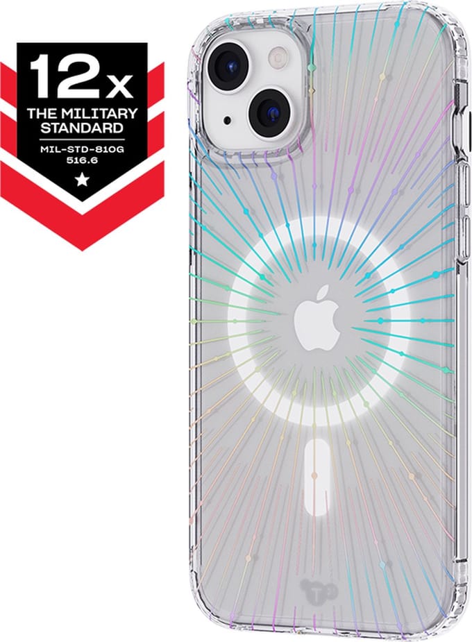 Tech21 Evo Clear - Telefoonhoesje iPhone 15 Plus - MagSafe - 3,6 meter valbestendig