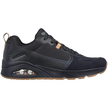 Skechers Uno - Layover Sneakers Laag - Zwart