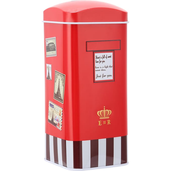 Brievenbus Postbus Model Decor Staat Spaarvarken Sparen Doos Huis Bureau Decoratie red