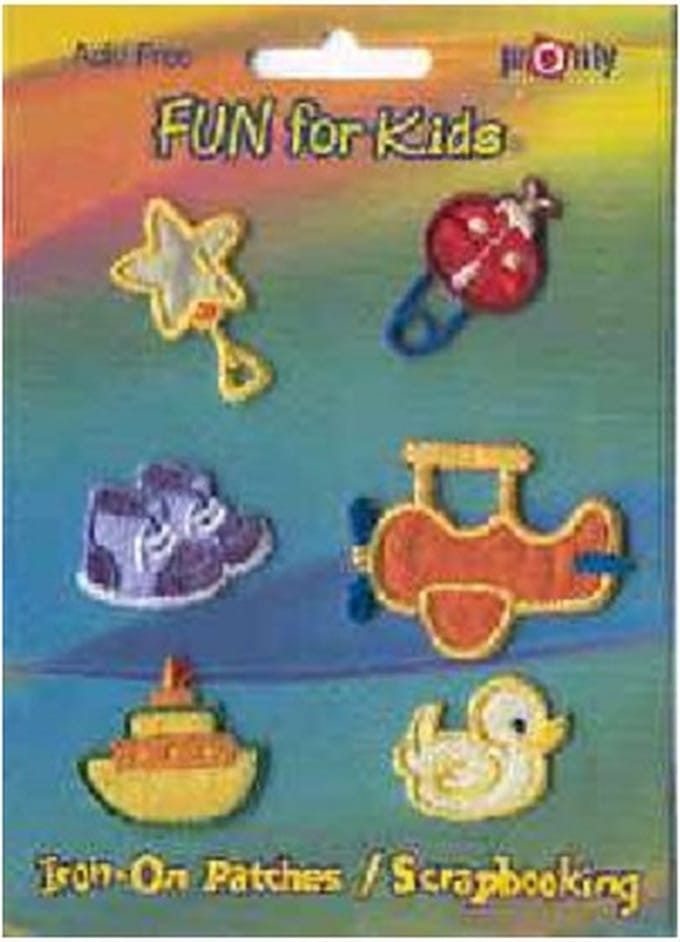 pronto IRN-VP 1053 6 strijk applicatie baby-jongen