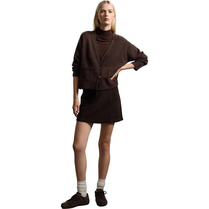 Dames minirok in corduroy Stefanel