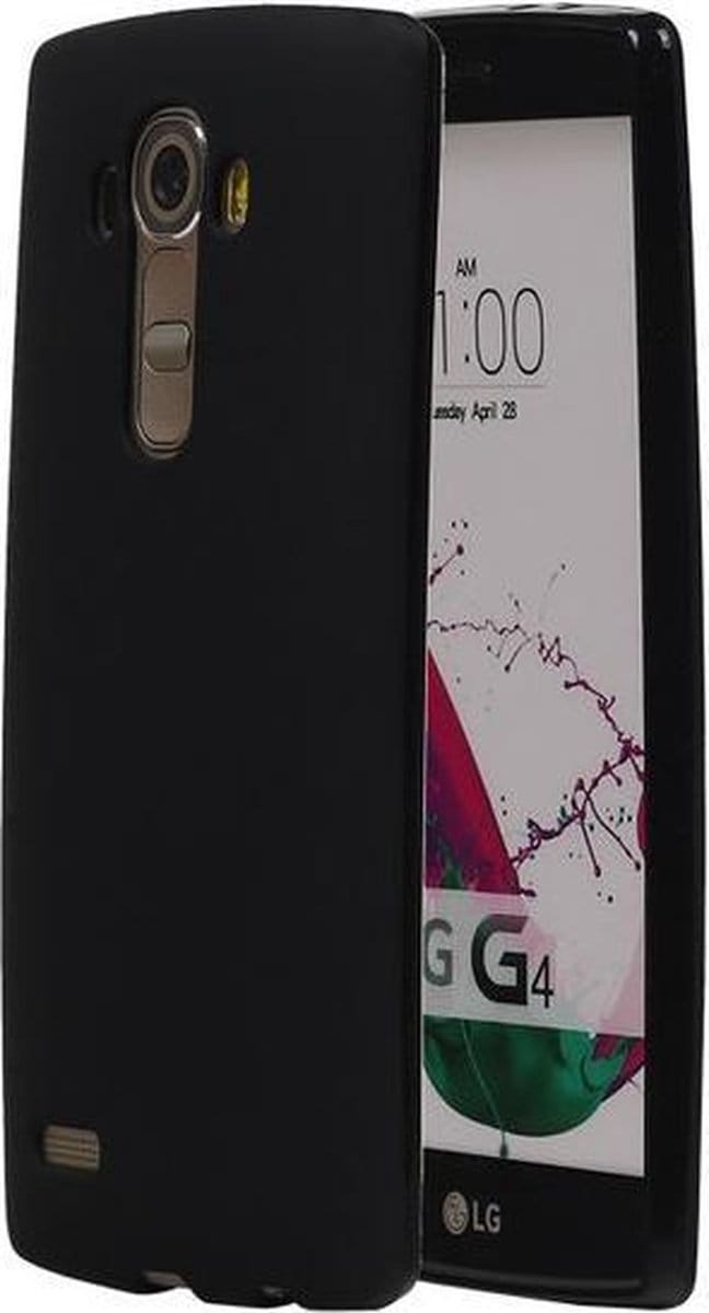 LG G4 TPU Hoesje Zwart