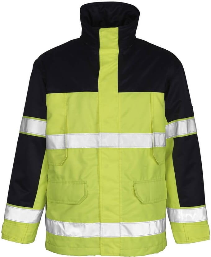 Mascot Safe Image Parka 00930-880 - hi-vis geel/marine - S
