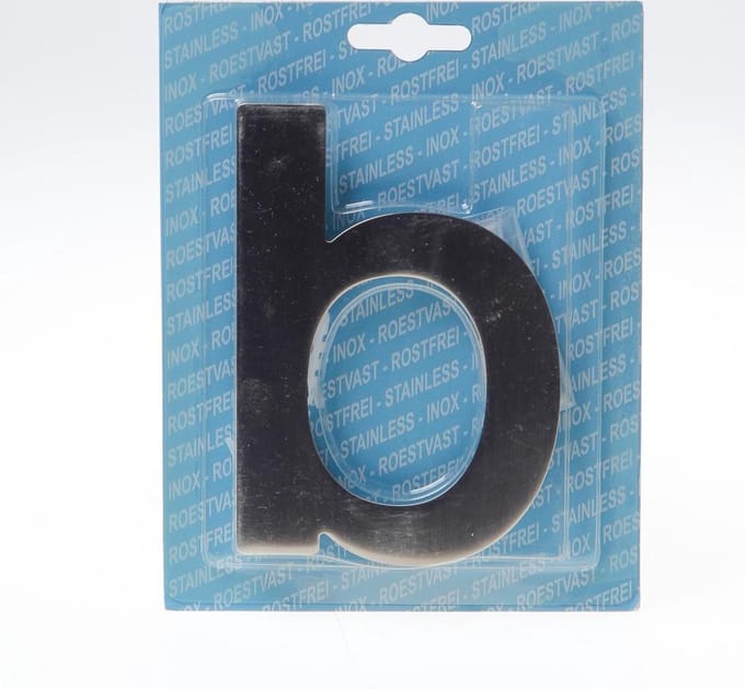 Oxloc Huisletter RVS 120mm B
