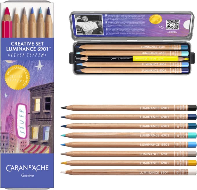 Caran d' Ache -Creative Set LUMINANCE 6901™ Oliver Jeffers - Special Edition