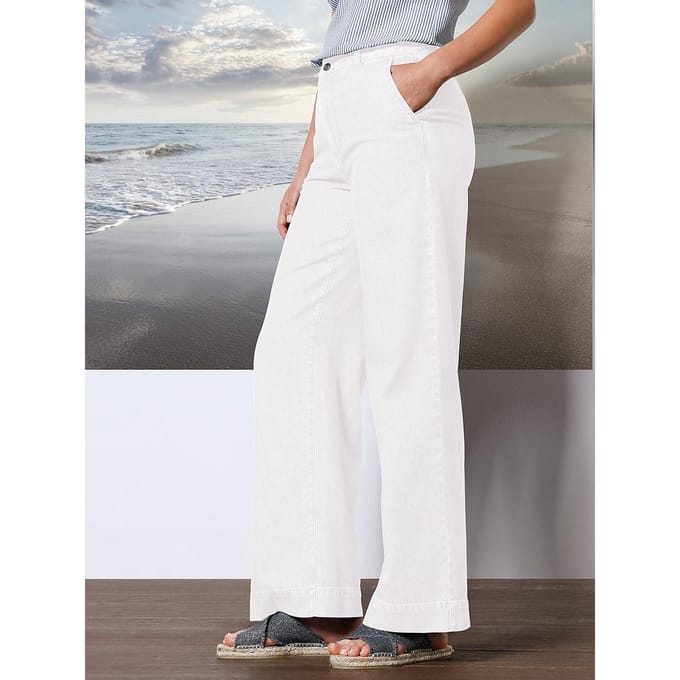 Jeans Cornelia Van DAY.LIKE wit
